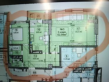 capital holding: 2 комнаты, 63 м², Элитка, 9 этаж, ПСО (под самоотделку) — 4