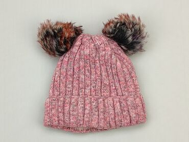 czapka różowa zimowa: Czapka, Oshkosh, stan - Dobry