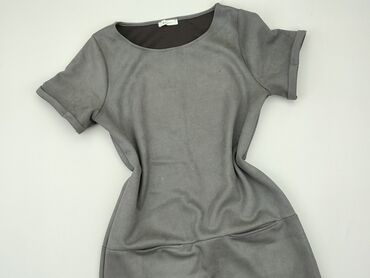 spódnice szara midi: Dress, M (EU 38), condition - Good