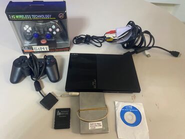 PS2 & PS1 (Sony PlayStation 2 & 1): Ela veziyyetdedir.500 gb hard disk.İçinde 200 en yaxşı oyunlar var.2 — 1