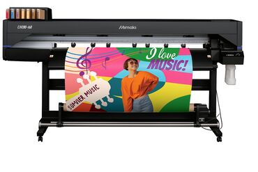 оборудование для шелкографии: Принтер + Плоттер (печать + резка в одном) Mimaki CJV200