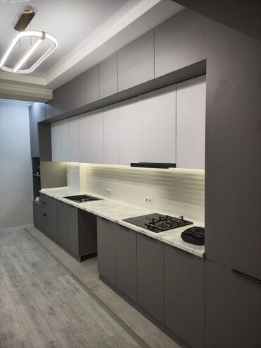 Кухонные гарнитуры: Погон метр 14000 сомдон ойдо Доставка установка — 13