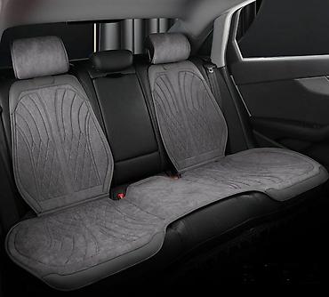 lecsus: Чехлы Алькантара, С подушкой, цвет - Черный, Lexus, Новый, Бесплатная доставка, Платная доставка, Самовывоз — 4