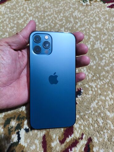зарядка для айфона 12 оригинал: IPhone 12 Pro, 128 ГБ, Pacific Blue