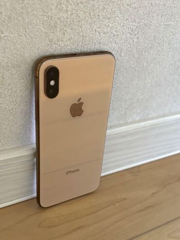iphone xs ekran: IPhone Xs Max, 256 GB, Qızılı, Face ID