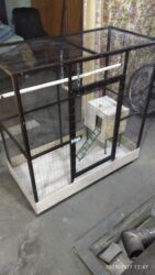 домик для кот: Клетка для попугаев на заказ