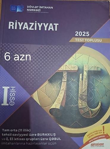 Книги и журналы: Abituriyentlər üçün hazırlıq, test topluları və əlavə kitablar. Test — 8