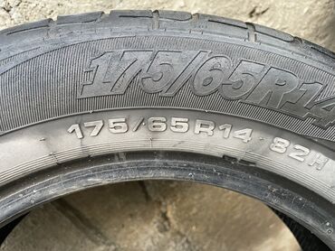 зимние шины в рассрочку: Дөңгөлөктөр монтажда 175 / 65 / R 14, Кыш, Колдонулган, Комплект, Жеңил унаалар, Темир, тешиктери - 4