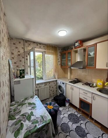 недостроенные дома в бишкеке: 1 комната, 32 м², 104 серия, 4 этаж, Косметический ремонт