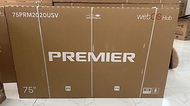dvb t2 tv box: Yeni Televizor TCL QLED 85" 4K (3840x2160), Ödənişli çatdırılma, Ünvandan götürmə, Rayonlara çatdırılma — 3