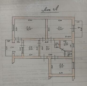 Продажа квартир: 3 комнаты, 59 м², Индивидуалка, 4 этаж, Косметический ремонт — 13