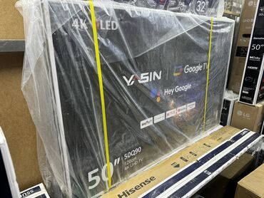 Телевизоры: 🔥🔥СРОЧНАЯ АКЦИЯ !🔥🔥 телик телевизор YASIN QLED 50Q90 130 см 50" 4k HD — 25