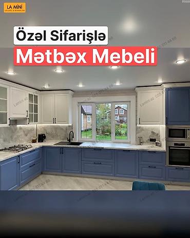 3d saat: Sifarişlə mətbəx dəsti, Özü çəkən petlələr, Sadə laminat — 1