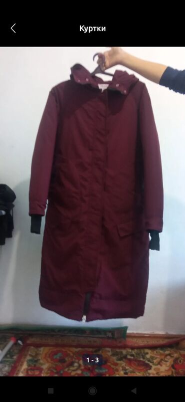 женская куртка зимняя: Пуховик, 3XL (EU 46)