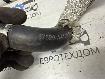 тпе полики: Патрубок Kia 2007 г., Б/у, Оригинал, Германия — 3
