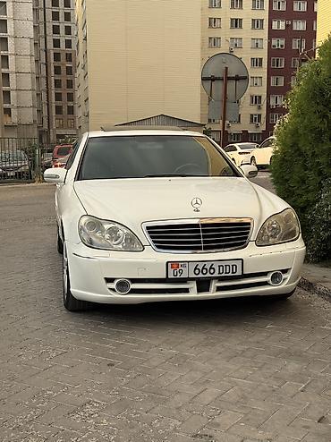 mersedes w210 e55: Mercedes-Benz S-Class: 2002 г., 5 л, Автомат, Бензин, Седан — 1