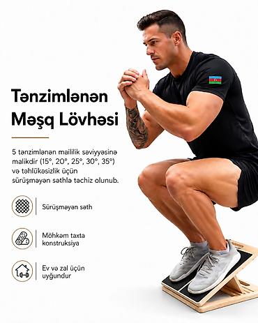 №: 3841 Məhsulun adı: Tənzimlənən məşq lövhəsi No Brand 5 Brend: No