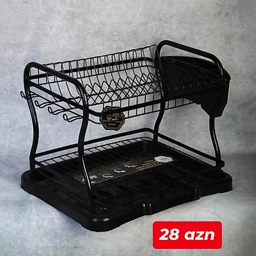 qurut: Mətbəx üçün ikiqat səviyyəli qab-qaşıq quruducu rəflər Model və — 8