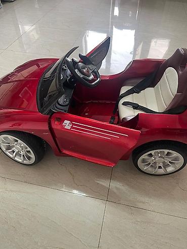 mashin al: Uşaq üçün elektrikli minik maşını – qırmızı rəng Xüsusiyyətlər: - — 7