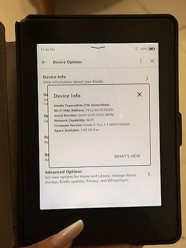 telefon iphone 11: Kindle Paperwhite 7 (7-ci nəsil) satılır. Cihaz çox səliqəli istifadə — 3