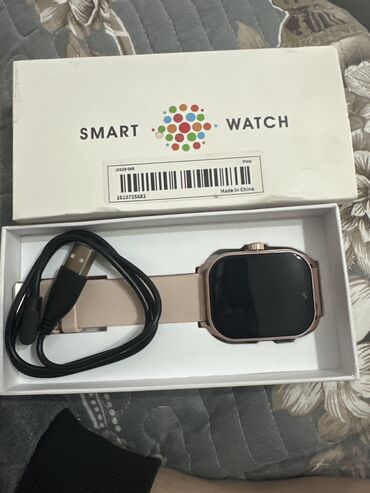 w26 smart watch qiymeti: Yeni, Smart qolbaq, Bildirişlər, rəng - Çəhrayı