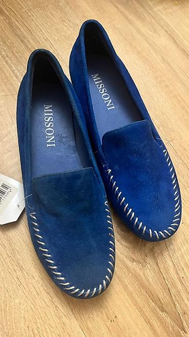 для медалей: Лоферы, 35, 36, 37, Missoni, Новый, цвет - Синий, Самовывоз, Бесплатная доставка, Платная доставка — 1
