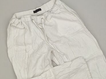 spodnie woskowane zalando: M&S Collection, Material trousers for women, size 2XL (EU 44)