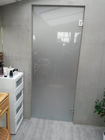 Mat şüşə interyer qapısı - Material: temperlənmiş mat lalafo.az -da Mat şüşə interyer qapısı - Material: temperlənmiş mat