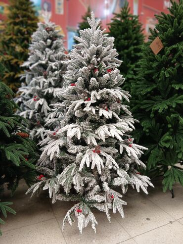 восковые свечи в баку: Süni qar effektli Yeni il şam ağacı - Realistik görünümlü, sıx