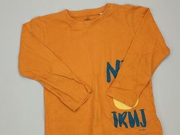 bluzka pomaranczowa: Bluzka, 5-6 lat, 110-116 cm, stan - Dobry