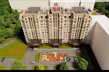 снять жилье в кыргызстане: 3 комнаты, 119 м², Элитка, 4 этаж, ПСО (под самоотделку)