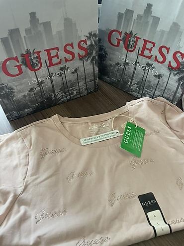 Футболки: GUESS qadın T-shirtləri - Brend: GUESS Los Angeles - Material: üzvi — 2