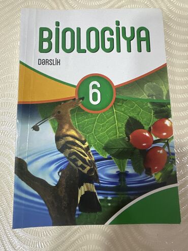 6-cı sinif biologiya dərslik tam yeni vəziyyətdədir. Ehtiyac olmadığı
