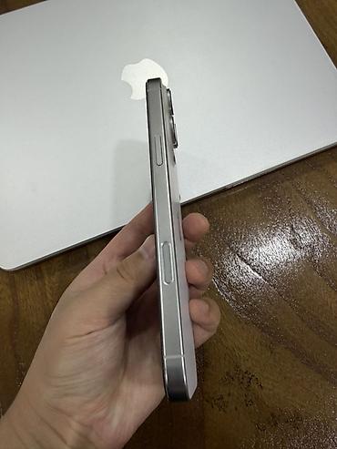 б у котлы: IPhone 16 Pro Max, Б/у, 256 ГБ, White Titanium, Защитное стекло, Чехол, 92 % — 4
