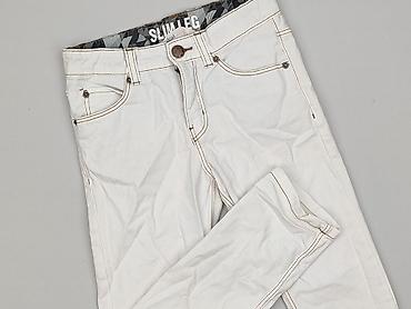 sweter: Spodnie jeansowe, H&M, 5-6 lat, 116, stan - Bardzo dobry — 1