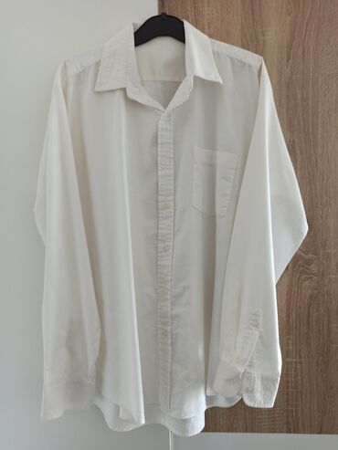 muske majice pull and bear: Shirt L (EU 40), color - White