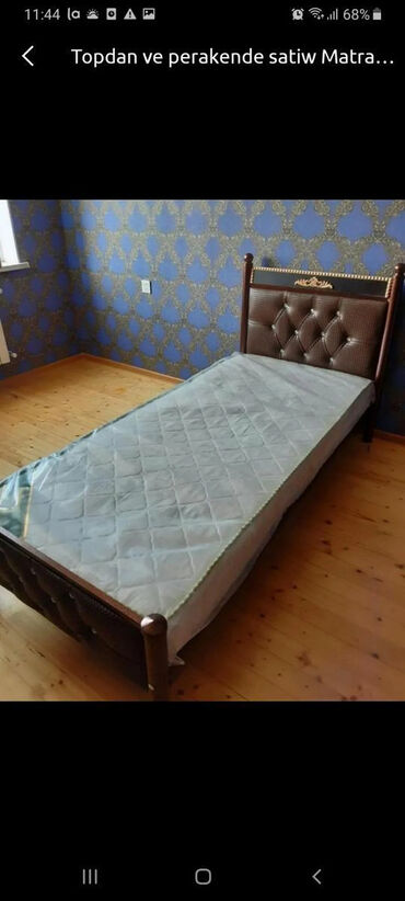 Sifarişlə çarpayılar: Kravatlar Matrasla 200 azn Her novde her rengde 1 mertebe ve 2 mertebe — 4