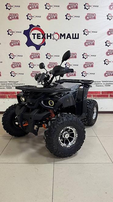 децкий квадроцикл: ATV 125 Carbon от компании ТЕХНОМАШ!!! — стильный подростковый — 2