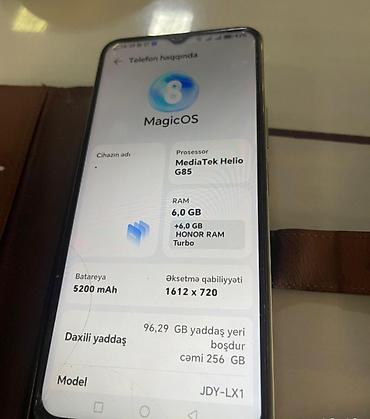 epam 96: Honor 256 GB, rəng - Yaşıl, İki sim kartlı — 2