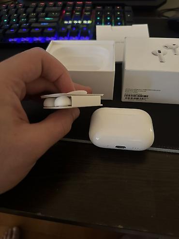qulaqcıq iphone: Yeni Simsiz (Bluetooth) Qulaqcıqlar, Apple, rəng - Ağ — 1