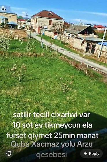 ev xacmaz: 10 sot, Tikinti, Kupça (Çıxarış) — 2