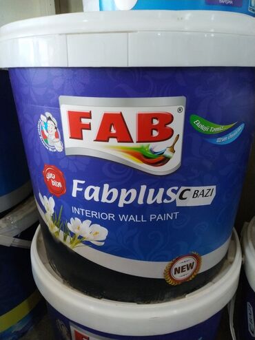 qapi boyasi: Boya FAB, İç işlər üçün, rəng - Göy