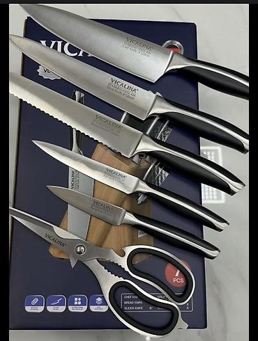 teh: 🔪 Набор кухонных ножей VICALINA — 8 предметов за 3990 сом! Когда на — 5