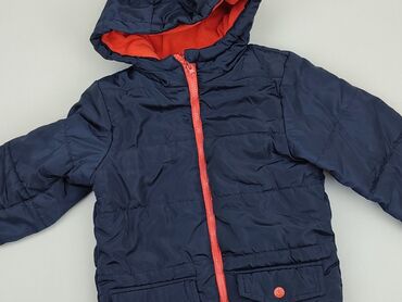 kurtka puffer z imitacji skóry: Transitional jacket, 5-6 years, 110-116 cm, condition - Very good