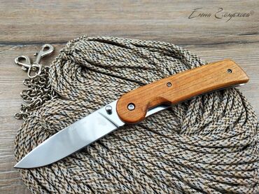 чехол для ножа: Нож Лемминг сталь 65х13 Витязь Общая длина: 226 мм Длина клинка: 91