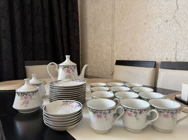 Çay dəstləri və servizlər: Çay dəsti, rəng - Ağ, Farfor, 10 nəfərlik, Rusiya — 2