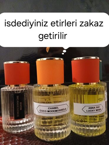 oriflame etirler: Qadin ve kiwi etirleri sifariw de qebul olunur her cure etirler var