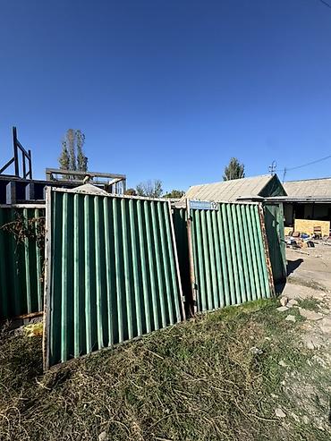 подарок 8 март: Металлические ворота и калитка из профнастила - Комплект — 2