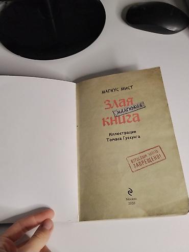 детский бокс: Книга «Злая маленькая книга» — Магнус Мист Иллюстрации: Томас Гуссунг — 1