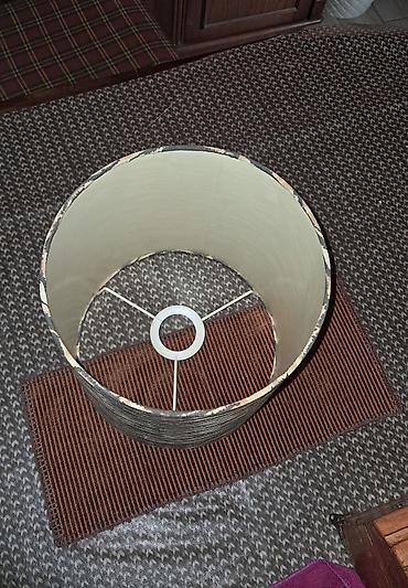 home decor ruma: Abažur za stonu lampu. Novo. Dimenzije visina 23prečnik 22 cm — 2